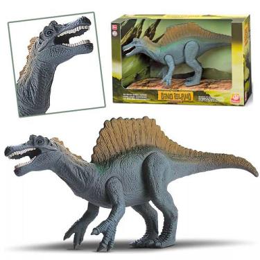 Imagem de Dinossauro Spinossauro 33cm Brinquedo Articulado Em Vinil - Silmar