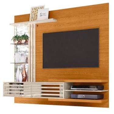 Imagem de Bancada Suspensa Frizz Supreme TVs Até 55 Cinamomo Off White 278139 Ma