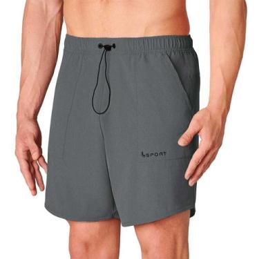 Imagem de Short Lupo Masculino Training com Elastano 76103-001, Grafite, G