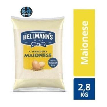 Imagem de Maionese Hellmanns A Verdadeira Hellmann' Pacote Bag - 2,8kg - Hellman