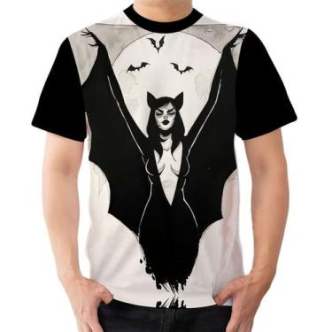Imagem de Camiseta Camisa Ads Vampiro Morcego Halloween - Fabriqueta, G