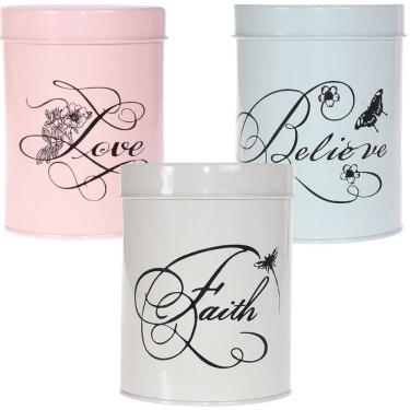 Imagem de Pote Vintage Aço Esmaltado com Tampa 900ml