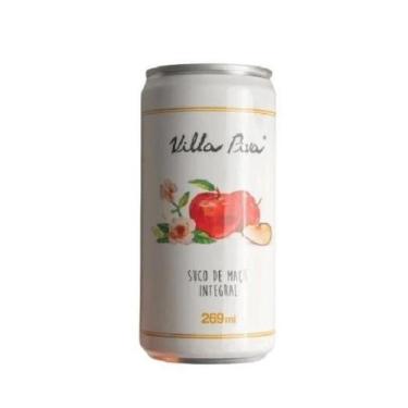 Imagem de Suco De Maçã Integral Sem Açúcar Lata Villa Piva 269Ml