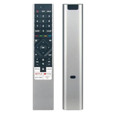 Imagem de Controle remoto de voz substituído ERF6N64H adequado para Hisense U8K Series Mini LED ULED 4K Smart Google TV 55U8K 65U8K 75U8K 85U8K 75U8KQ 65U8KQ 55U8KQ 85U8KQ 55U80KQ 55U80KQ 55U81KQ 55U81KQ 2KQ 55