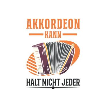 Imagem de Akkordeon Notizbuch: Akkordeon Kann Halt Nicht Jeder Akkordeonist / 6X9 Zoll / 120 Linierte Seiten