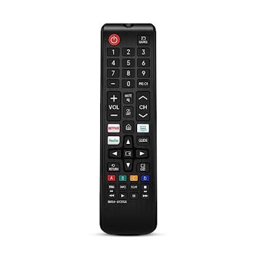 Imagem de Controle remoto universal para Smart TV Samsung, substituição de controle adequado para TVs LED 4K UHD QLED HDTV, com botões Hulu Netflix PrimeVideo