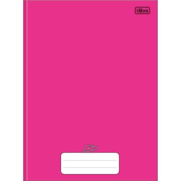 Imagem de Caderno (PEQUENO) Brochura 1/4 D+ Rosa 48 Folhas 14x20cm Recados Tilib
