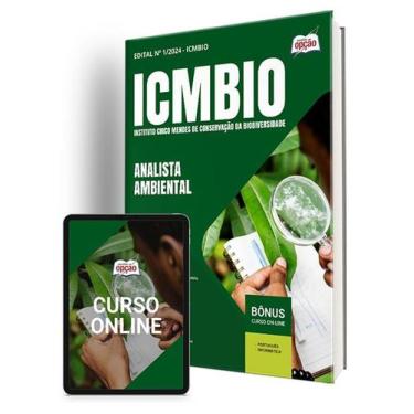 Imagem de Apostila ICMBio 2024 - Analista Ambiental - Apostilas Opção