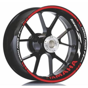 Imagem de Friso  Adesivo Refletivo M5 Roda Moto Yamaha Fazer 250 Fz25 - Resitank