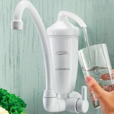 Imagem de Torneira Com Filtro Lorenzetti Purificador Acqua Bella Cor Branco De P