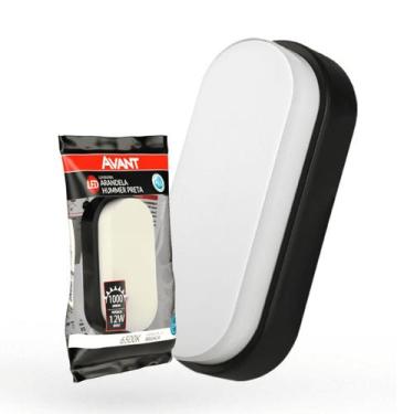 Imagem de Arandela Tartaruga Led Hummer Preto IP65 12w 6500K Biv-Avant