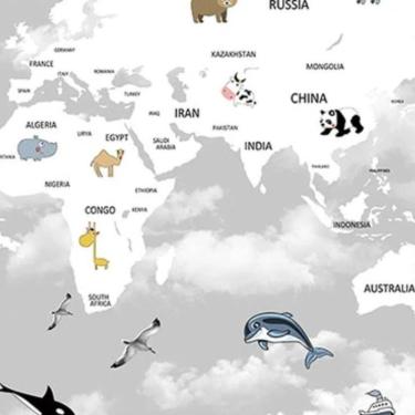 Imagem de Papel De Parede Yoyo Ii Infantil Cinza Yy203902r