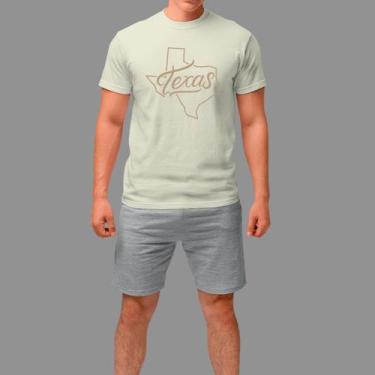 Imagem de Camisetas Básica Masculina Moda Country Gola Redonda - Rodliwes, Off w