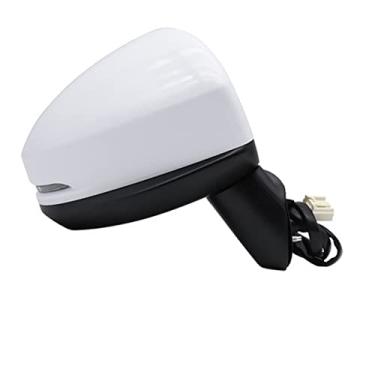 Imagem de Conjunto de espelho lateral de carro, porta automática, espelho retrovisor, conjunto com lâmpada, dobrável elétrico, compatível com HONDA FIT JAZZ 2015 2016 2017 GK5(5PINS-Right)