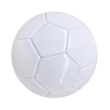 Imagem de Bola de futebol branca bola esportiva bola oficial para crianças adultos adolescentes, Tamanho 3