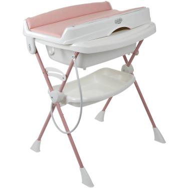 Imagem de Banheira de Bebe com Trocador Burigotto Splash+ Rose Madder