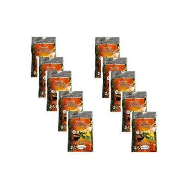 Imagem de Kit 10 Pacotes Bala Gengibre C/Açúcar Demerara Amatuvida 40g