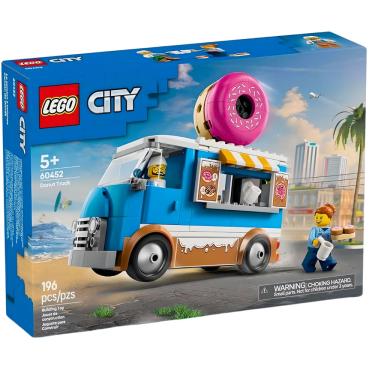 Imagem de Blocos de Montar Lego City Caminhão de Donuts 60452