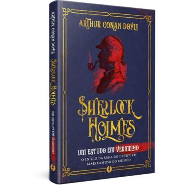 Imagem de Livro - Sherlock Holmes: Um estudo em vermelho - Edição de Luxo