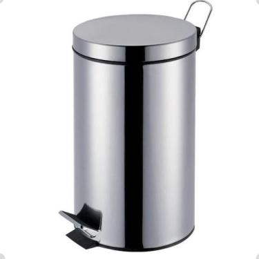 Imagem de Lixeira Inox com Pedal 20 Litros Mor