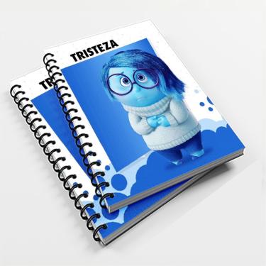 Imagem de Caderno Universitário 96 fls Pers. Divertidamente 2 Tristeza