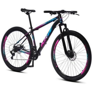 Imagem de Bicicleta Alumínio Aro 29 KRW Shimano TZ 24 Vel Ltx KRW20, 17", Preto,