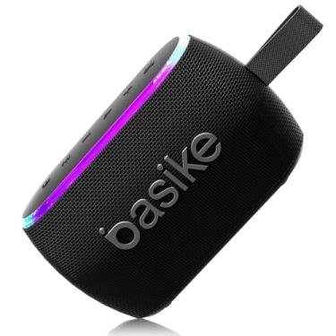 Imagem de Caixa de Som Portátil Bluetooth 5.3, 40W RMS (Pico 60W), TWS para Som Estéreo Hi-Fi, com Microfone Integrado, Luzes RGB, Modos EQ, IPX6 Resistente à Água, 12h de Bateria para Casa, Festa e Uso Externo