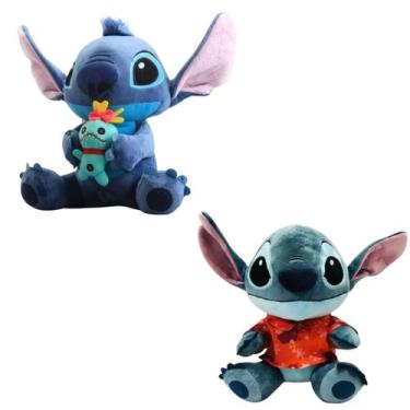 Imagem de Pelúcia Infantil Disney Stitch 33cm - Fun, Stitch e scrump