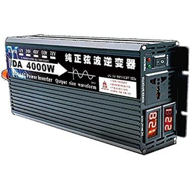Imagem de Inversor De Energia De Onda Senoidal Pura 3000W/4000W DC12V/24V/48V/60V A 110V/220V AC Conversor Para Laptop, Pad, Telefones,24vTo220v,4000W,Collector88