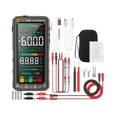 Imagem de Multímetro Reverso Inteligente ANENG 682 VA 6000 Contagens AC DC Tensã