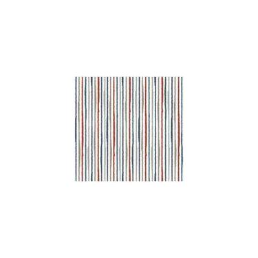 Imagem de Papel De Parede Bobinex Revoada - Listra Aquarela Azul, Cinza E Vermel