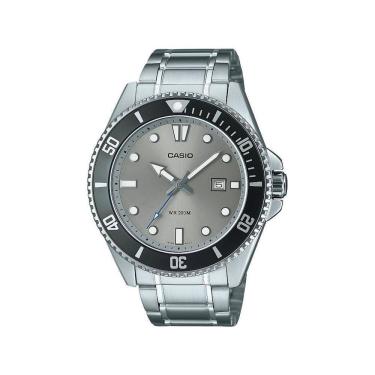 Imagem de Relógio Casio Masculino Analógico Prateado Mdv-107D-8Avdf-Sc