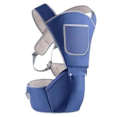Imagem de Canguru Carregador Criança Bebe Viagem Passeio Alça Ajustavel Ergonomi