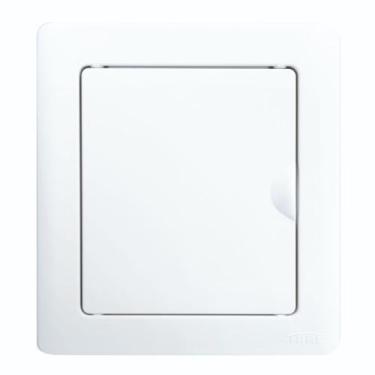 Imagem de Quadro de Distribuição para 3 Disjuntores NEMA ou 4 DIN Branco - 2583 