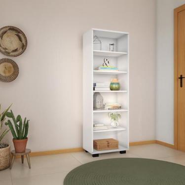 Imagem de Estante Livreiro School Branca - Mobly