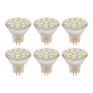 Imagem de Lâmpadas LED MR11 GU4, Lâmpada Macia de Base Cerâmica 3W 270LM 12V, ângulo de Feixe Amplo, Regulável, Visual Quente e Saudável, Ideal para Sala de Estar Doméstica, Quarto,