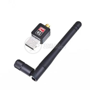 Imagem de Antena Usb 2.0 Receptor De Wifi Wireless Internet Sem Fio 1200Mbps 802.Inn Pc Notebook 74