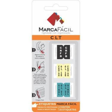 Imagem de Etiquetas Vade Mecum E Clt Marca Fácil - Matérias, CLT