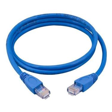 Imagem de Cabo De Rede Internet Lan 5 Metros Montado Crimpado Rj45 - MB Tech