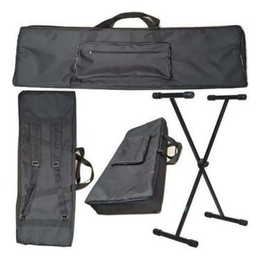 Imagem de Capa Teclado Roland Xps10 Acolchoada Master Luxo + Suporte