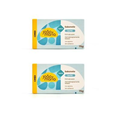 Imagem de Kit 2 und Sabonete Barra João e Maria Karité 75g - Cimed