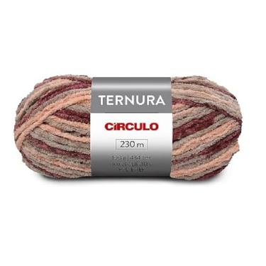 Imagem de Lã Ternura Círculo 100g - Para Crochê e Tricô (MESCLA GOIABA 9697)