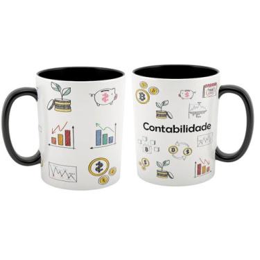 Imagem de Caneca Xícara Personalizada Contador Com Nome Cor Branca - Kathavento