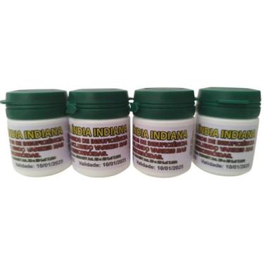 Imagem de Castanha da índia Indiana Original lacrada 4 Potes - Natural Ervas