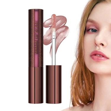 Imagem de Maquiagem Gloss Labial,Gloss Labial Hidratante | Batom Hidratante Com Volume E Nutrição Para As Mulheres, Para Maquilhagem, Beleza, Encontros E Namoro, Melhorando O Visual Natural