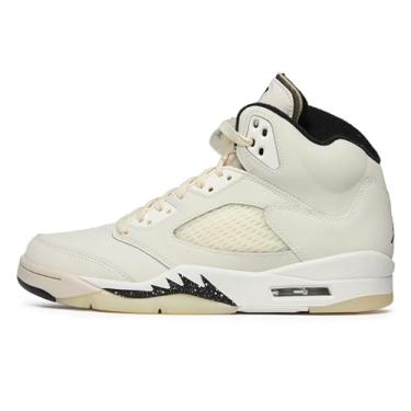 Imagem de Nike Jordan Tênis masculino, Sail/Black-lt Orewood Brn-Coconut Milk, 11.5