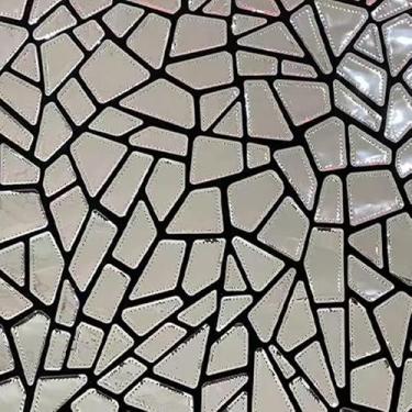 Imagem de Earthradius Vestido feminino com lantejoulas espelhadas, cantora, dançarina, bar, boate, palco, festa, aniversário, baile (prata, M, conjunto completo)