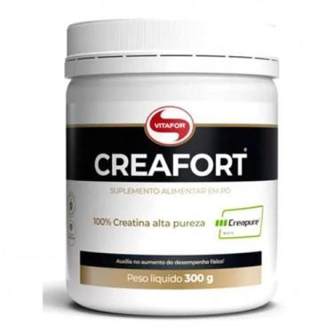 Imagem de Creatina Creapure Creafort Pote 300g Vitafor, SEM SABOR