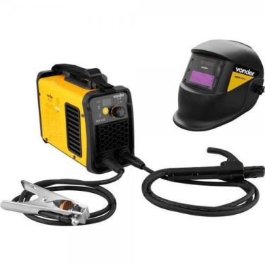 Imagem de Inversor para solda com eletrodo e TIG 120 A IM 125 com máscara de esc