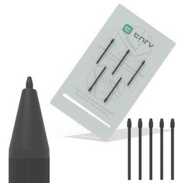 Imagem de TNRV Para Samsung S Pen e notáveis 2 pontas de caneta, 10 peças para substituição notável de ponta de caneta, ponta Stylus de fibra, precisa e durável, fácil de instalar, perfeita para aplicações